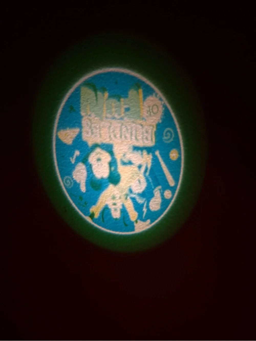 Disney Projectables Mickey Mouse LED Night Light featuring Mickey & Friends EUC